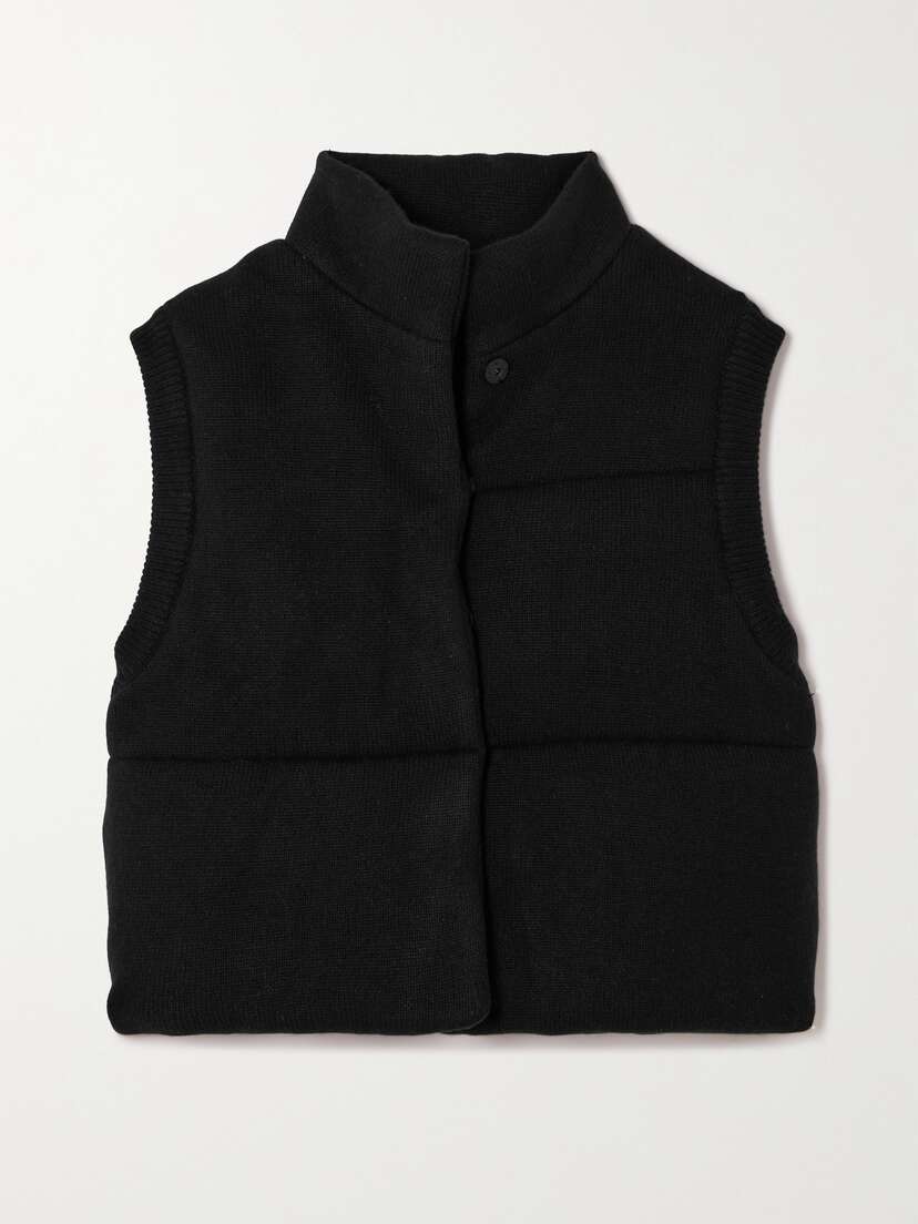 Le Kasha Montana Quilted Organic Cashmere Vest