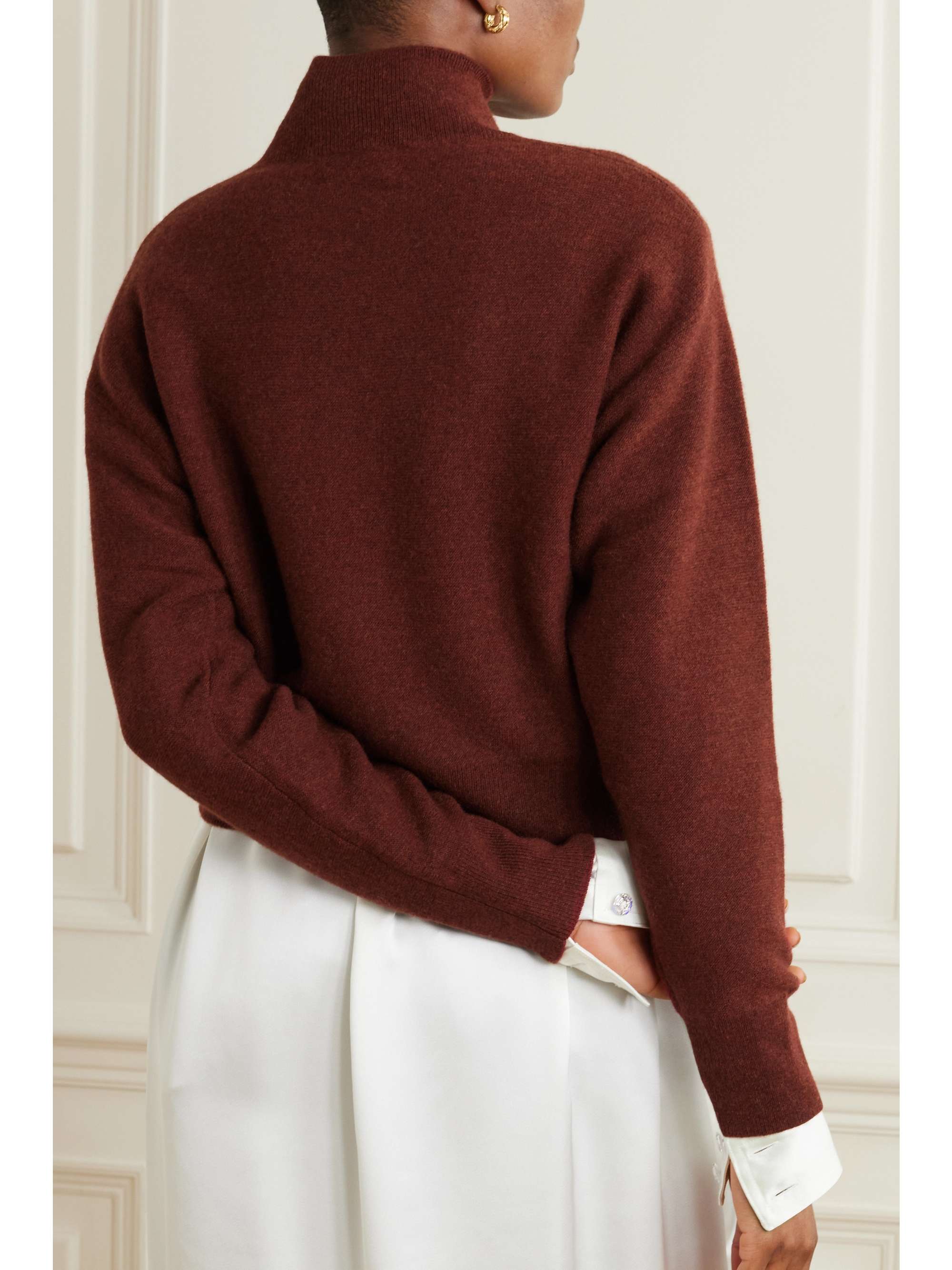 LE KASHA + NET SUSTAIN Baleari organic cashmere turtleneck sweater