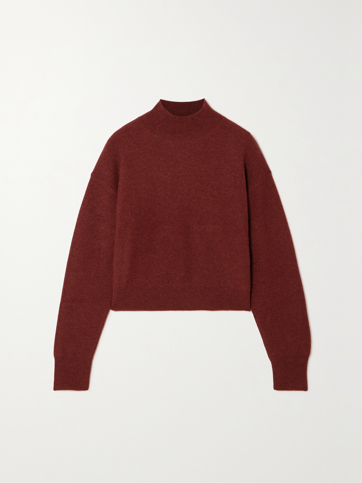 Le Kasha Baleari Organic Cashmere Jumper In Red