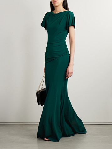 Jason Wu Collection Ruched stretch-jersey gown