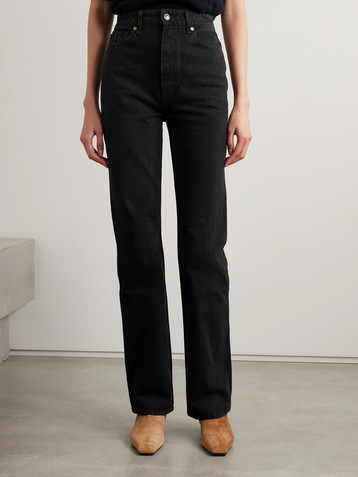KHAITE Danielle high-rise slim-leg jeans