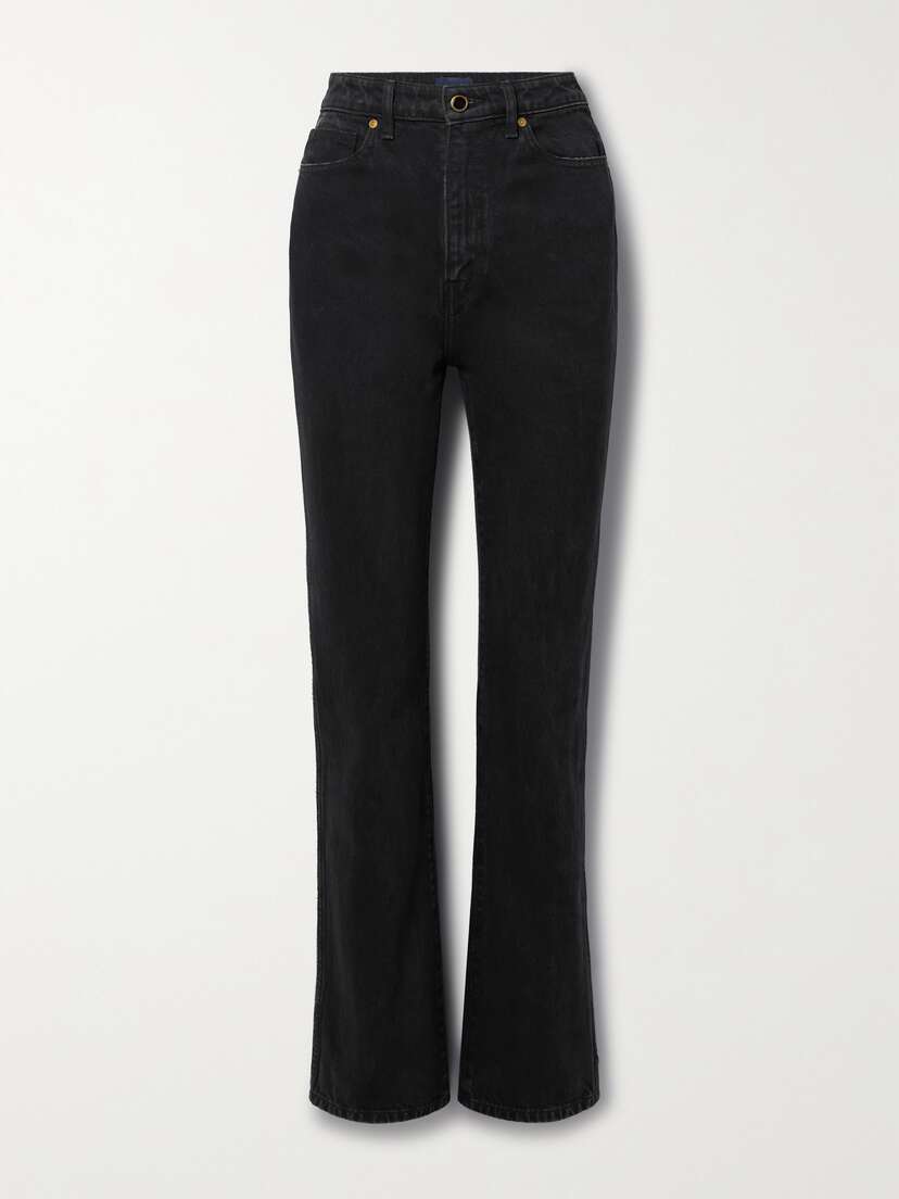 Khaite Danielle High-rise Slim-leg Jeans