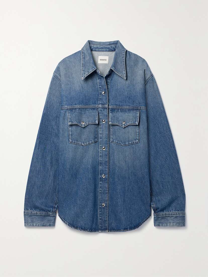 Khaite Jinn Denim Shirt