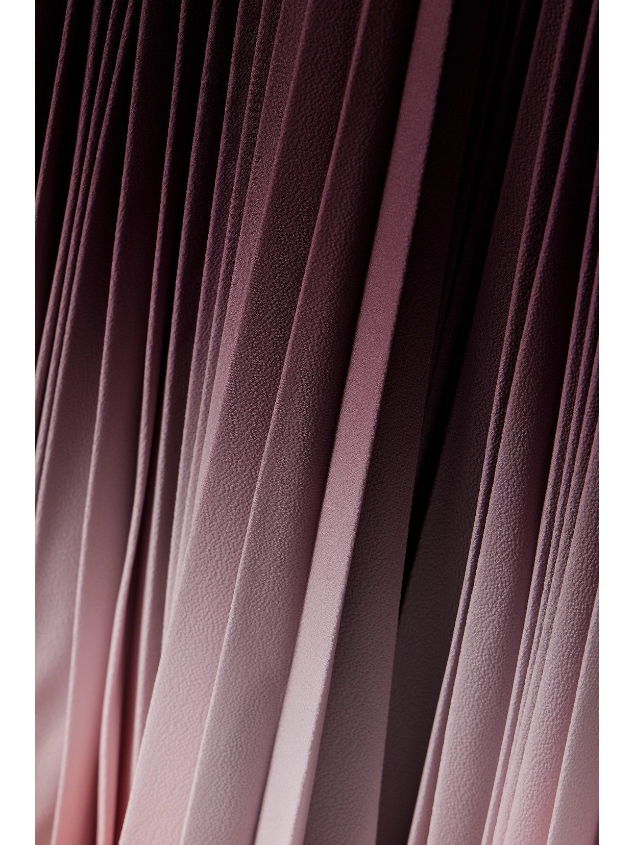 Jason Wu Collection Ombre Pleated Crepe Dress In Multi