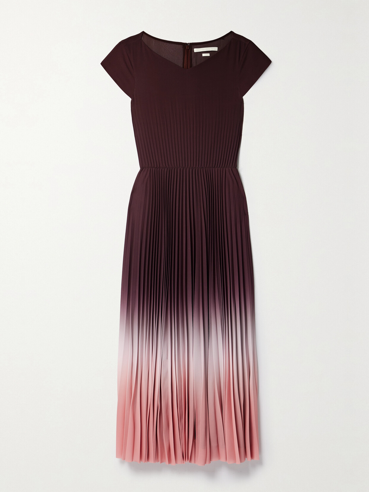 Jason Wu Collection - Marocaine Dégradé Pleated Crepe Midi Dress - Multi