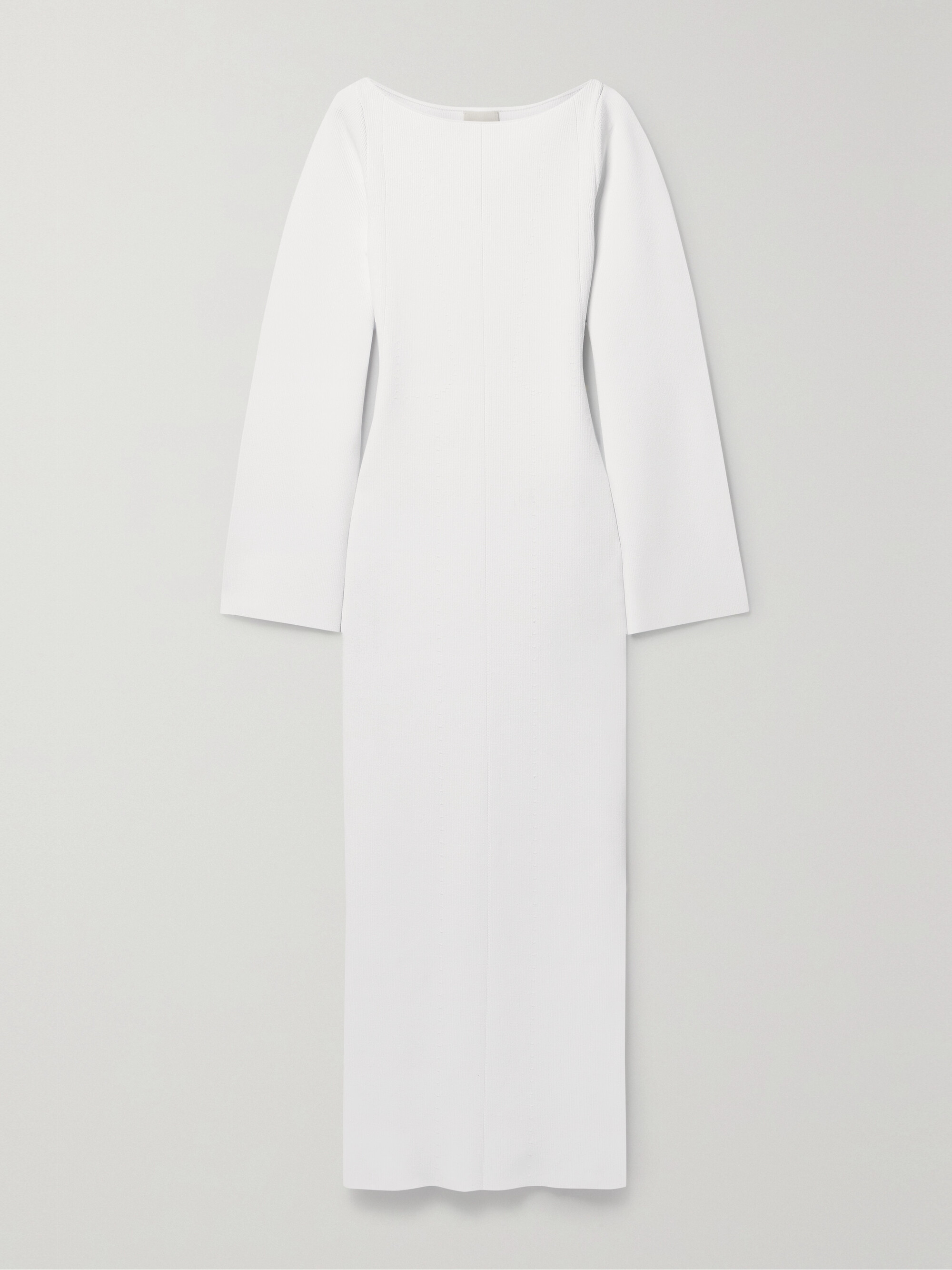 KHAITE Alta ribbed-knit maxi dress thumbnail