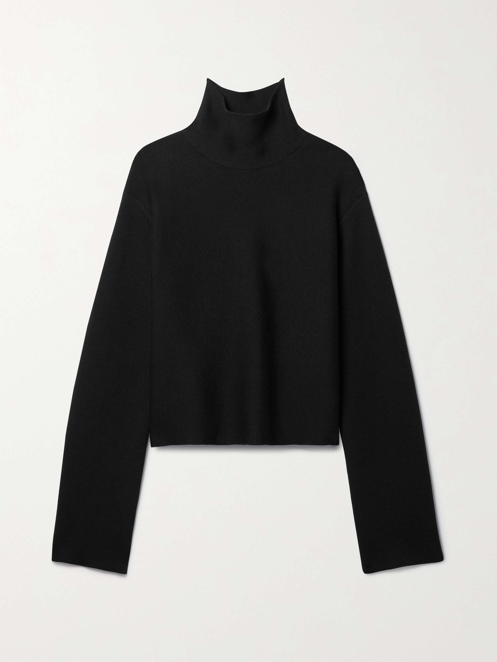 KHAITE Sree wool-blend turtleneck sweater | NET-A-PORTER