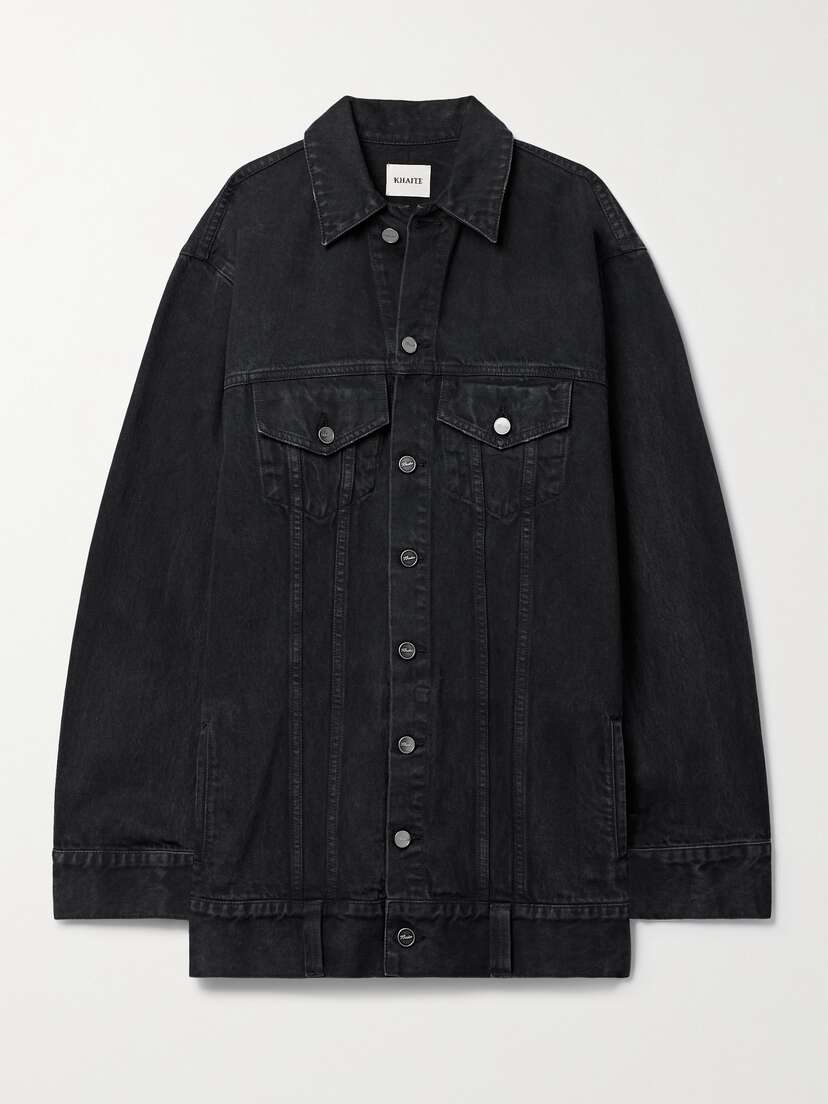 Khaite Ross Oversized Denim Jacket - x large