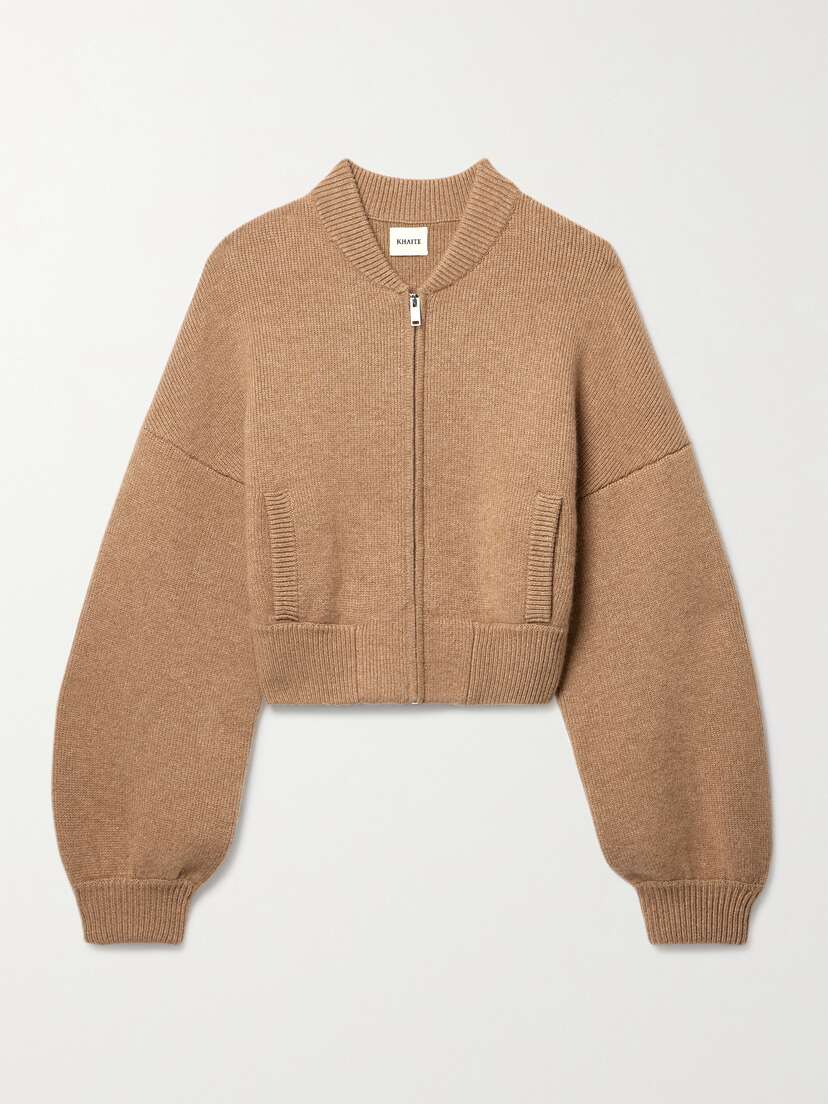 Khaite Rhea Cashmere-blend Jacket - x large