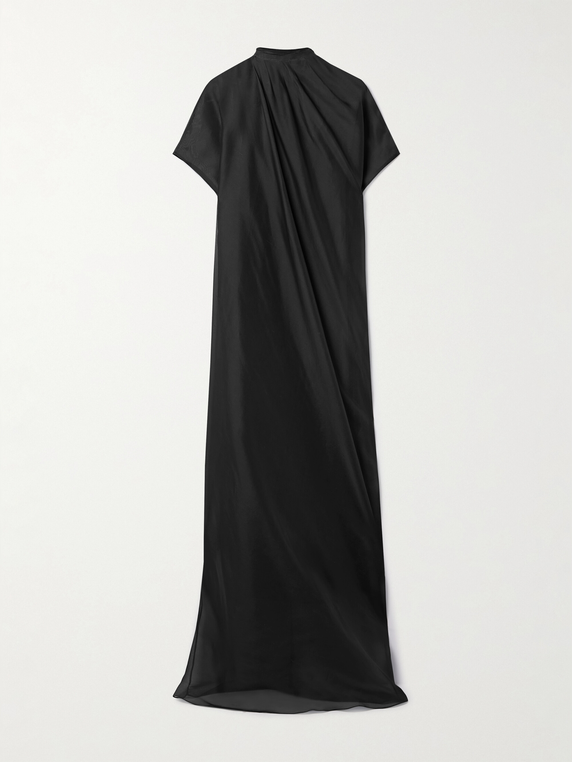 KHAITE Essie gathered silk-organza gown thumbnail