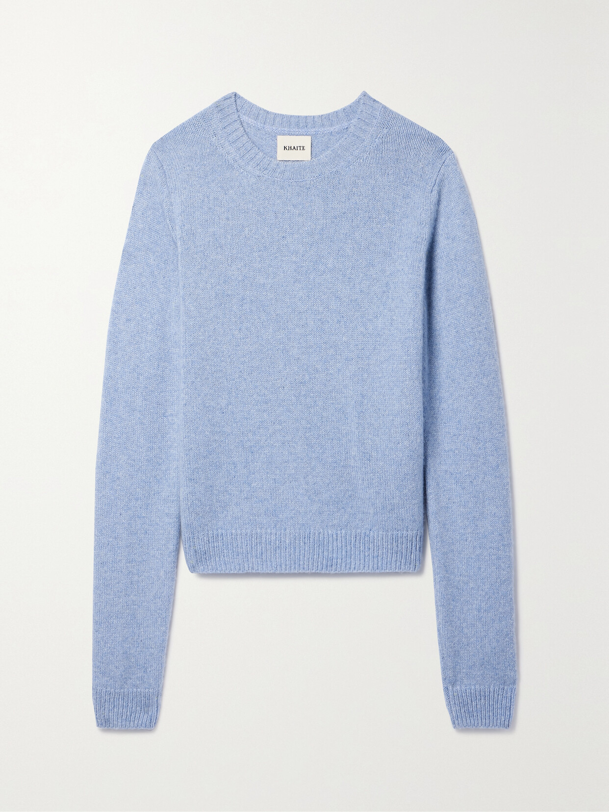 Khaite Diletta Cashmere Sweater In Blue