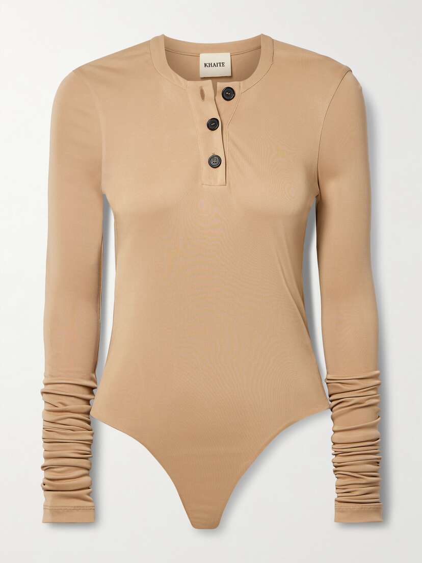Khaite Janelle Stretch-jersey Bodysuit