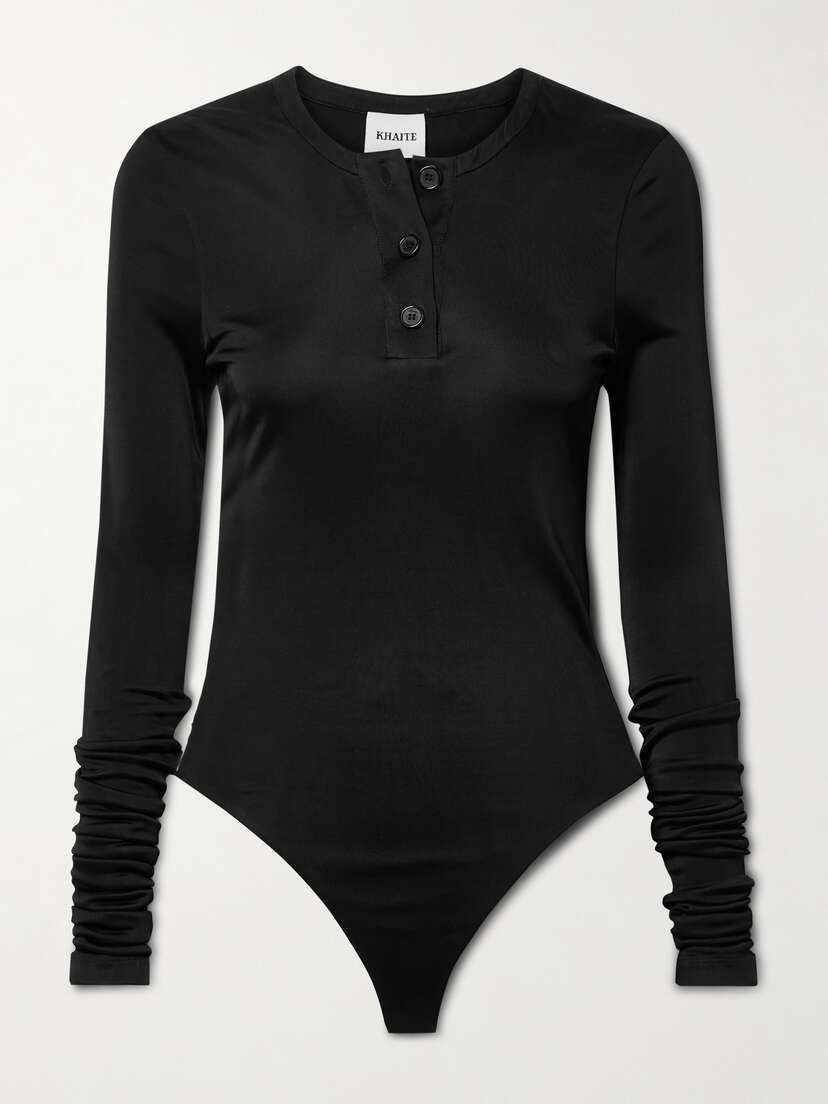 Khaite Janelle Stretch-jersey Bodysuit