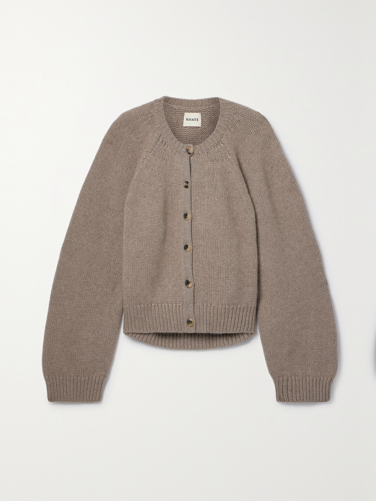 Khaite - Emili Cashmere Cardigan - Neutrals