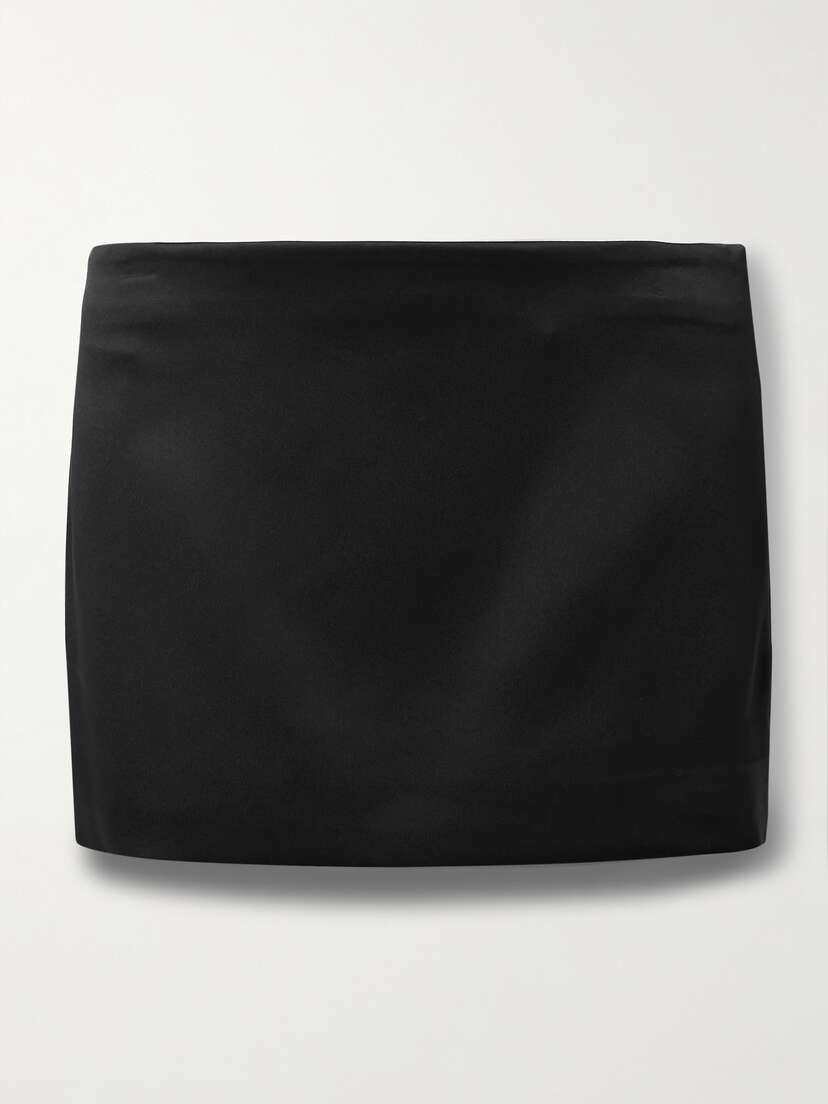 Khaite Jett Jersey Mini Skirt