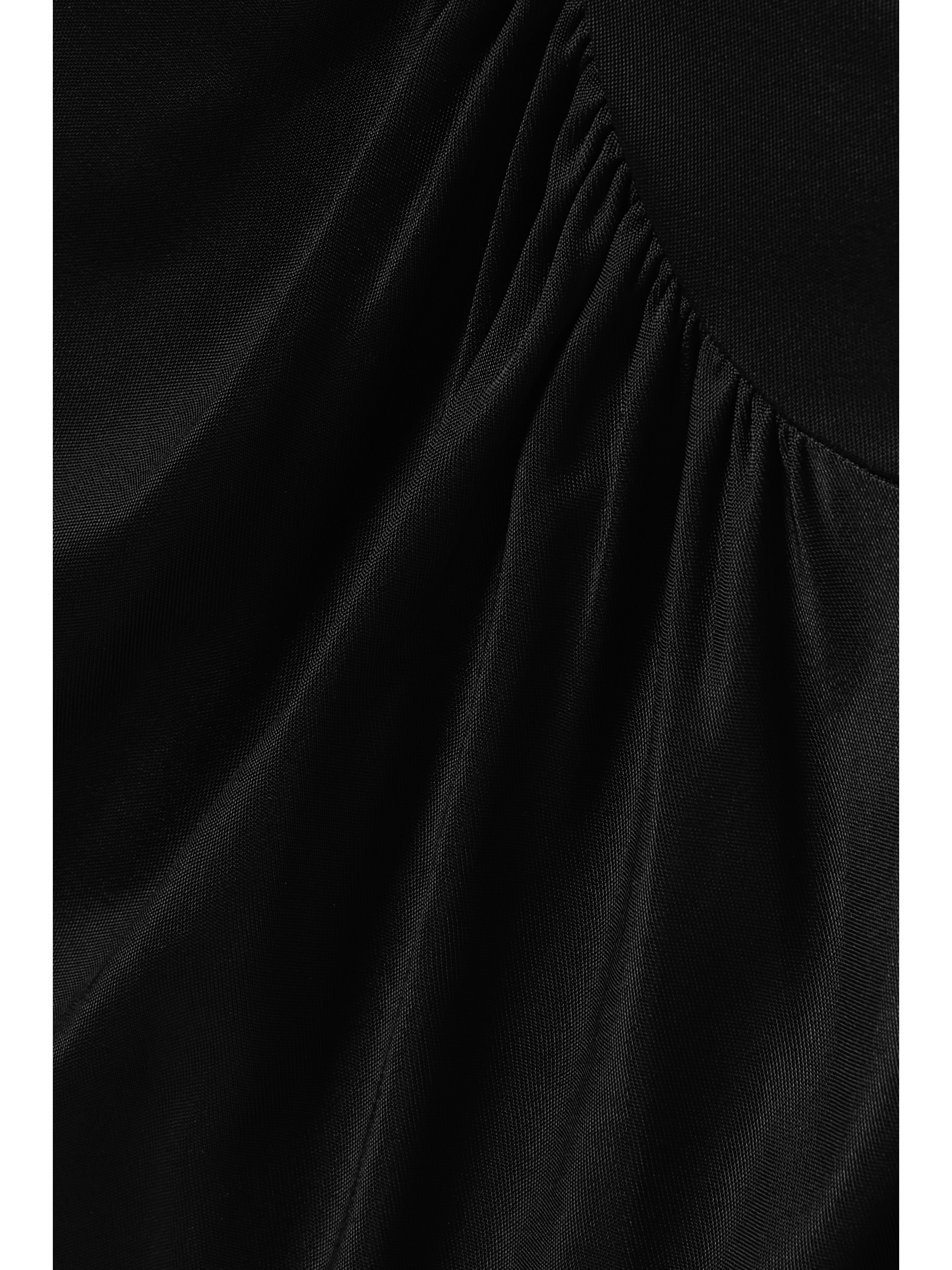 KHAITE Oron gathered stretch-jersey gown thumbnail