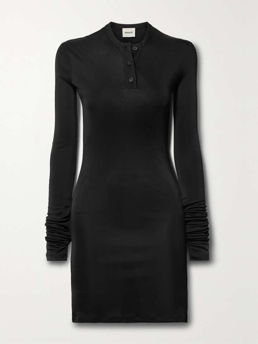 Khaite — Byron jersey mini dress