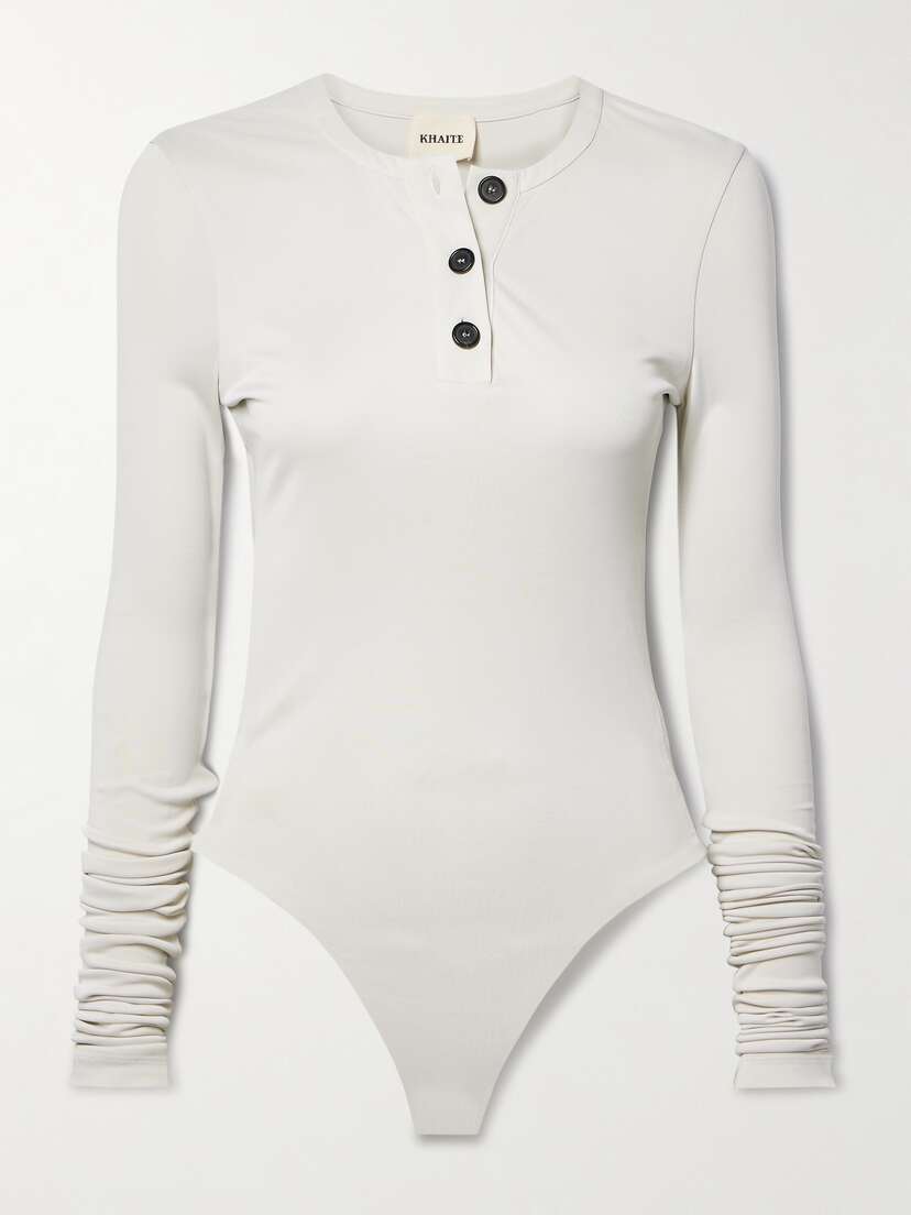 Khaite Janelle Stretch-jersey Bodysuit