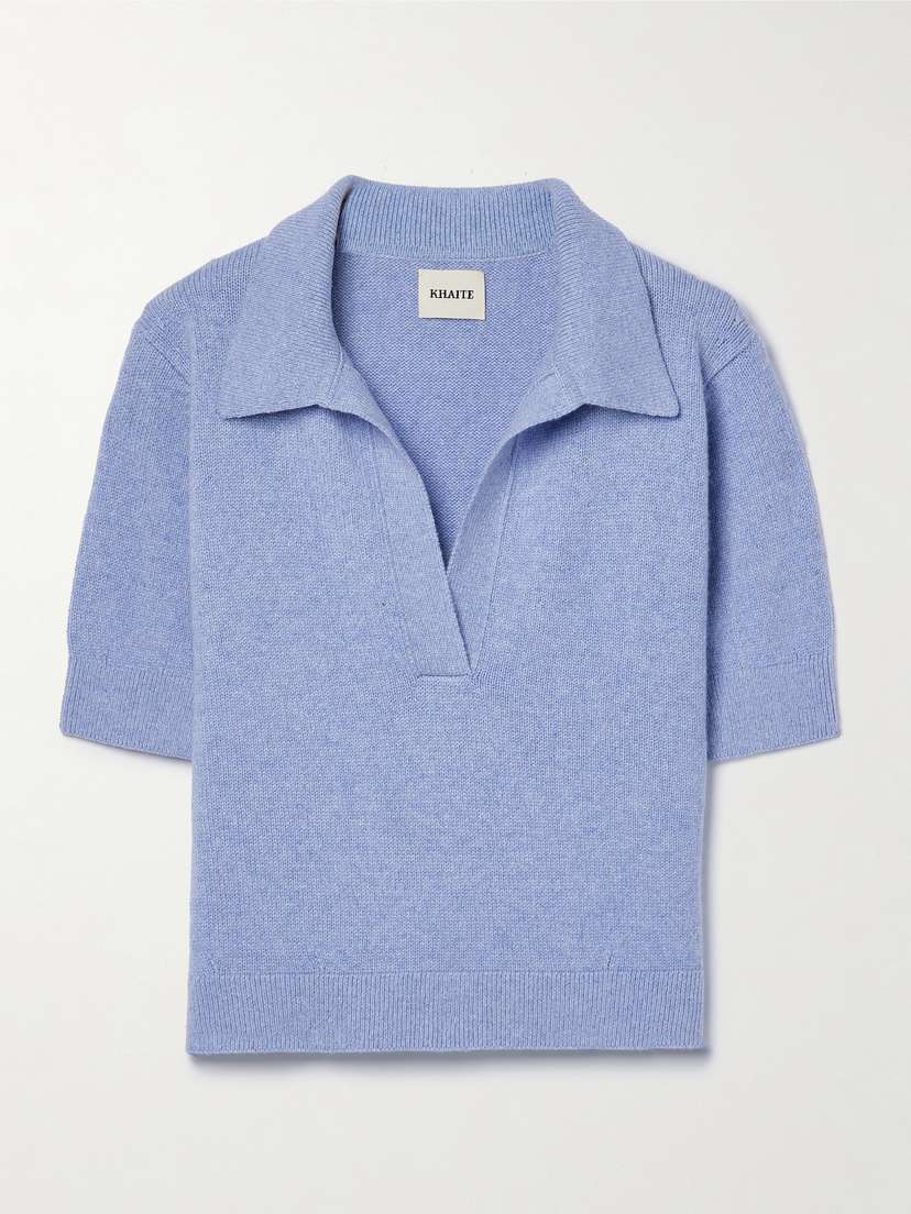 Khaite Shrunken Jo Cashmere-blend Sweater - x large