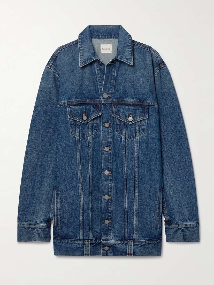 Khaite Ross Oversized Denim Jacket