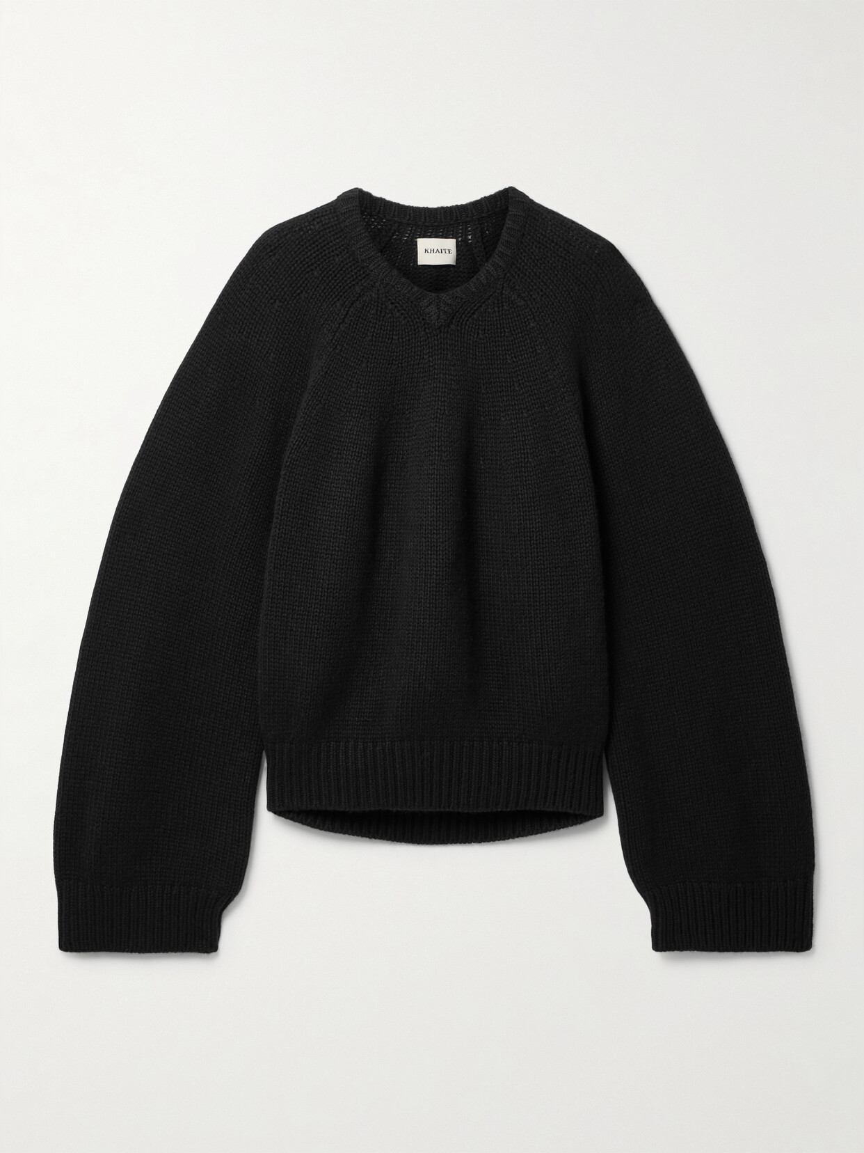 Khaite Nalani Cashmere Sweater In Black