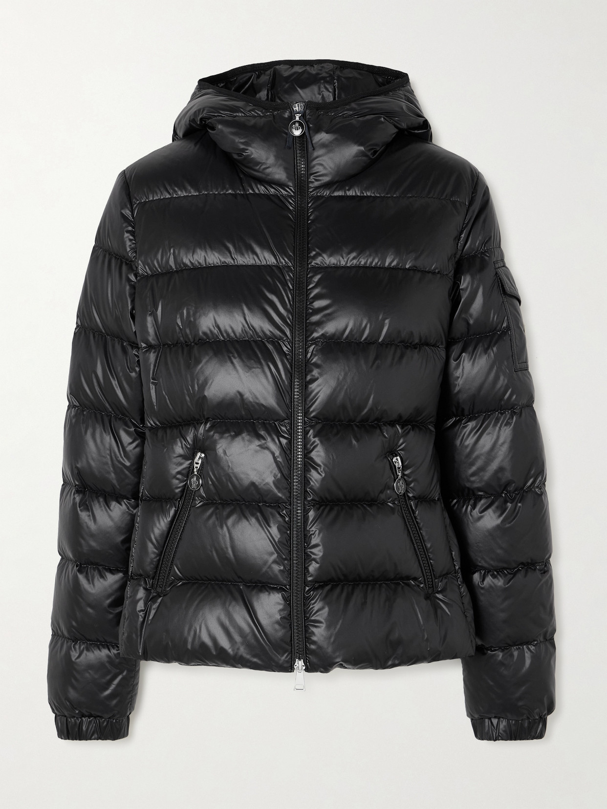 Moncler - Gles Hooded Quilted Shell Down Jacket - Black