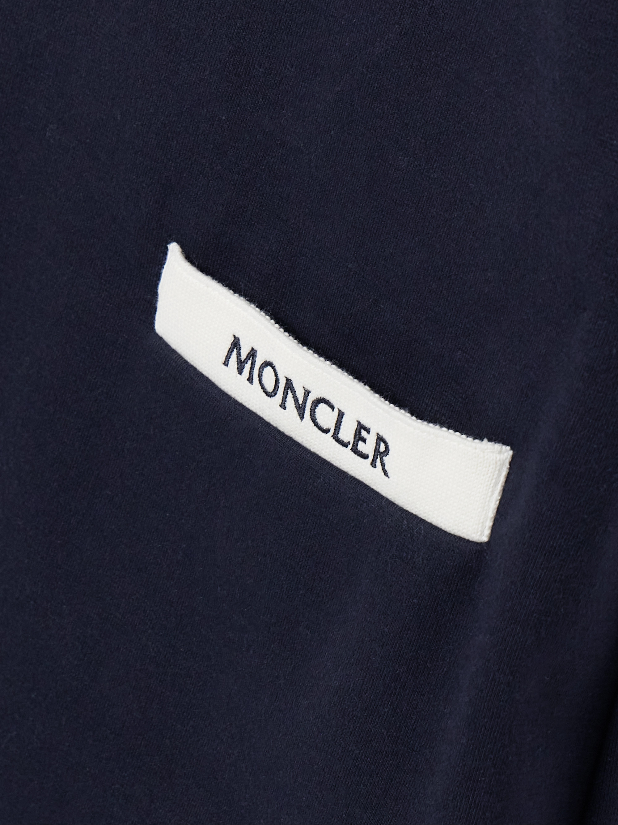 Moncler Cotton-blend jersey mini dress thumbnail