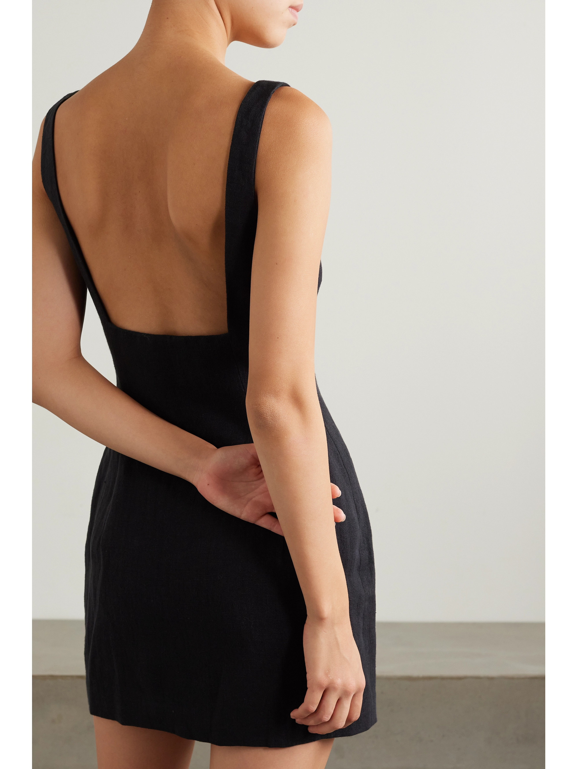 St. Agni + NET SUSTAIN linen mini dress thumbnail