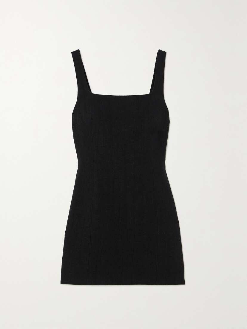 St. Agni + Net Sustain Linen Mini Dress