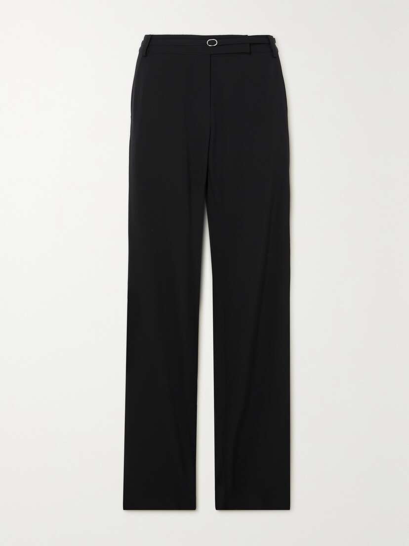 ST. AGNI + Net Sustain 90s Stretch-wool Twill Wide-leg Pants
