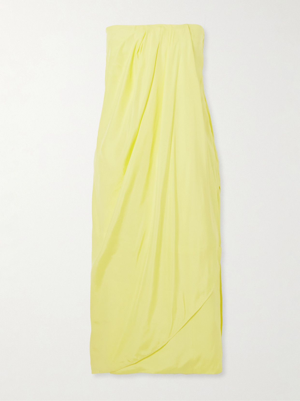 Gauge81 Onna Midi Dress In Yellow