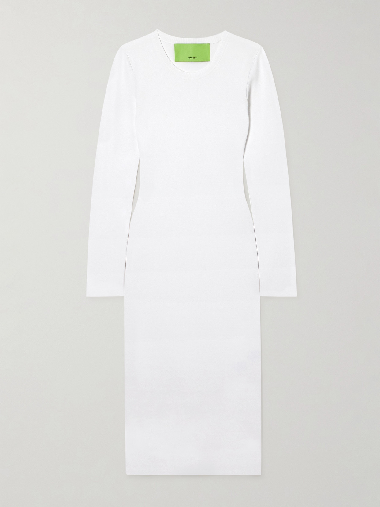 GAUGE81 - Huela Knitted Midi Dress - White