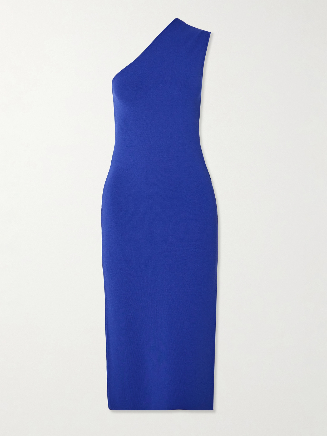 GAUGE81 - Arriba One-shoulder Knitted Midi Dress - Blue