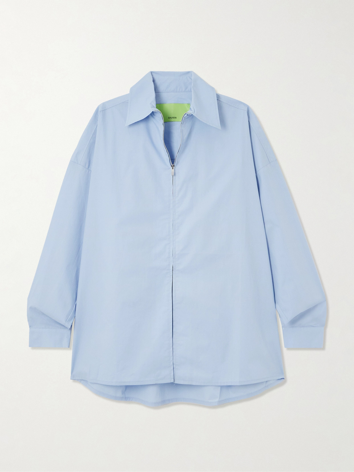 Gauge81 Cosala Cotton-poplin Shirt In Blue