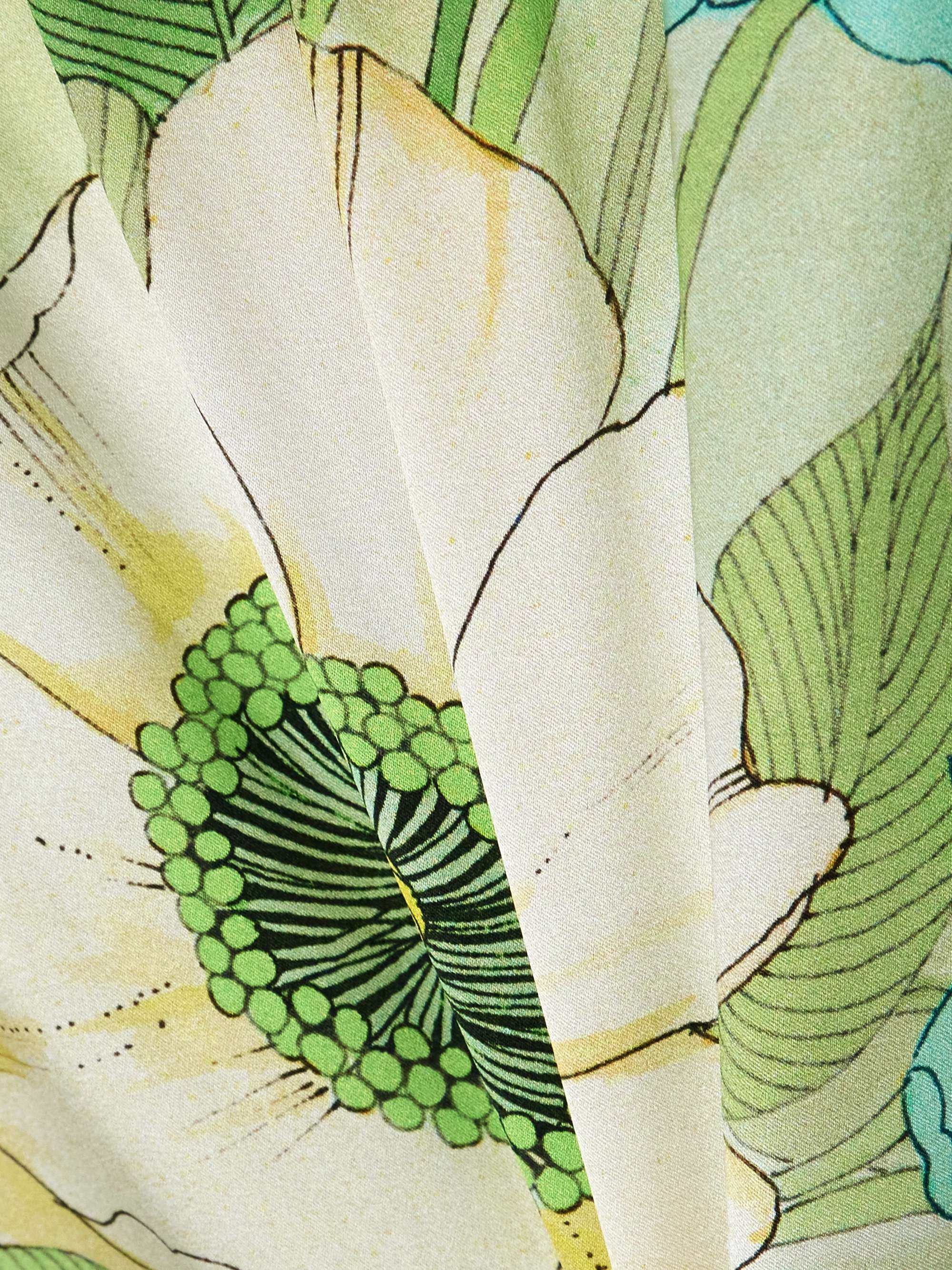 TOM FORD Velvettrimmed floralprint silkblend satin shorts NETAPORTER