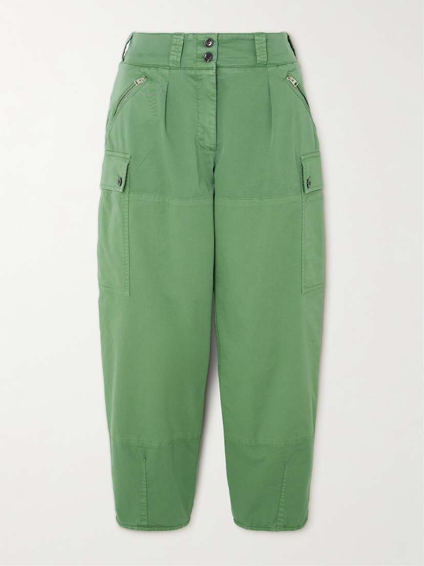 Tom Ford Tapered Stretch-cotton Twill Cargo Pants