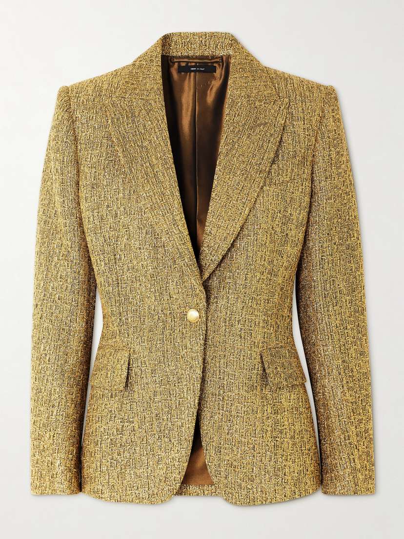 Tom Ford Metallic Tweed Blazer