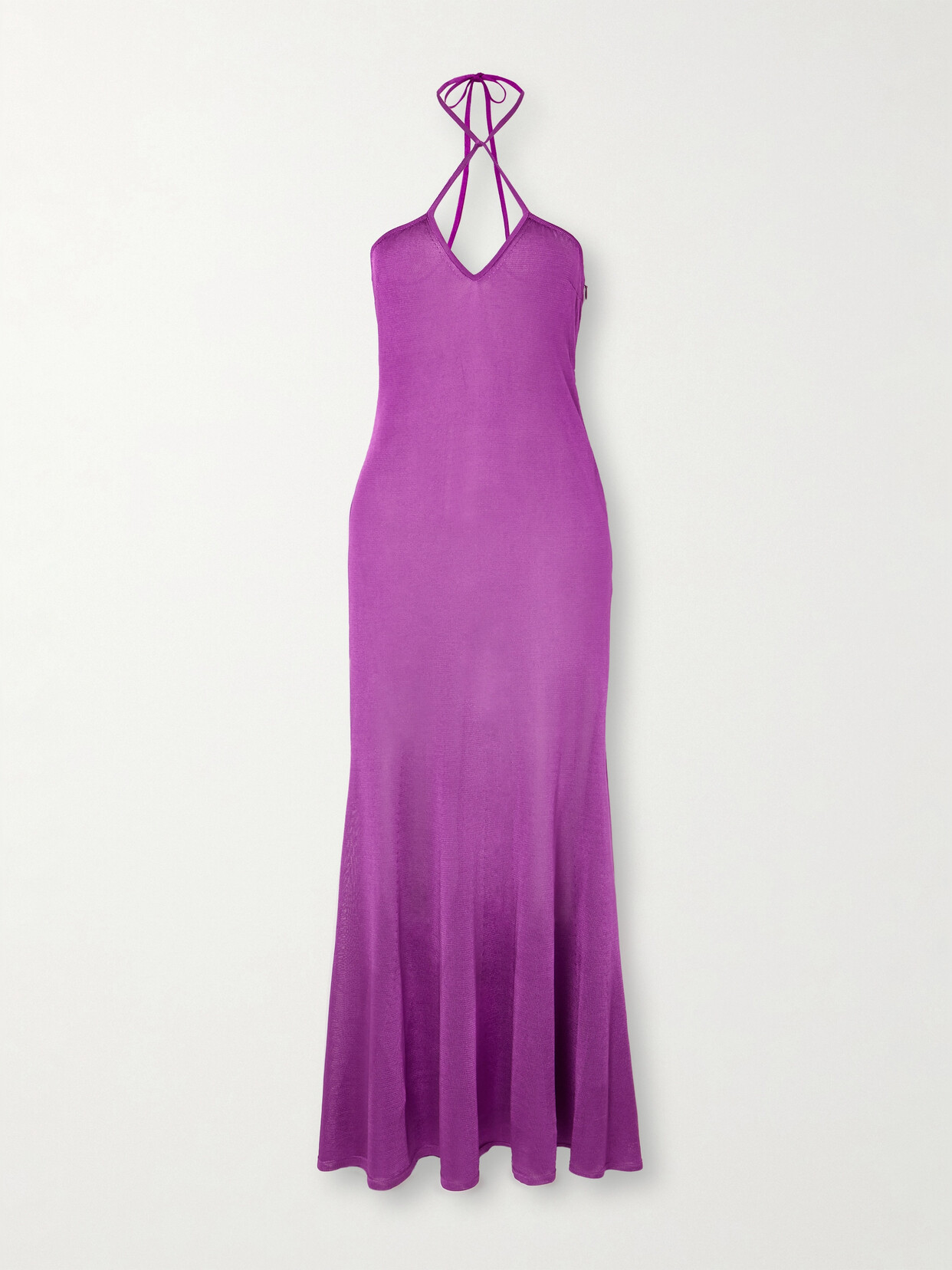 TOM FORD - Jersey Halterneck Maxi Dress - Pink