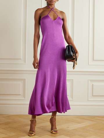 Tom Ford Jersey halterneck maxi dress