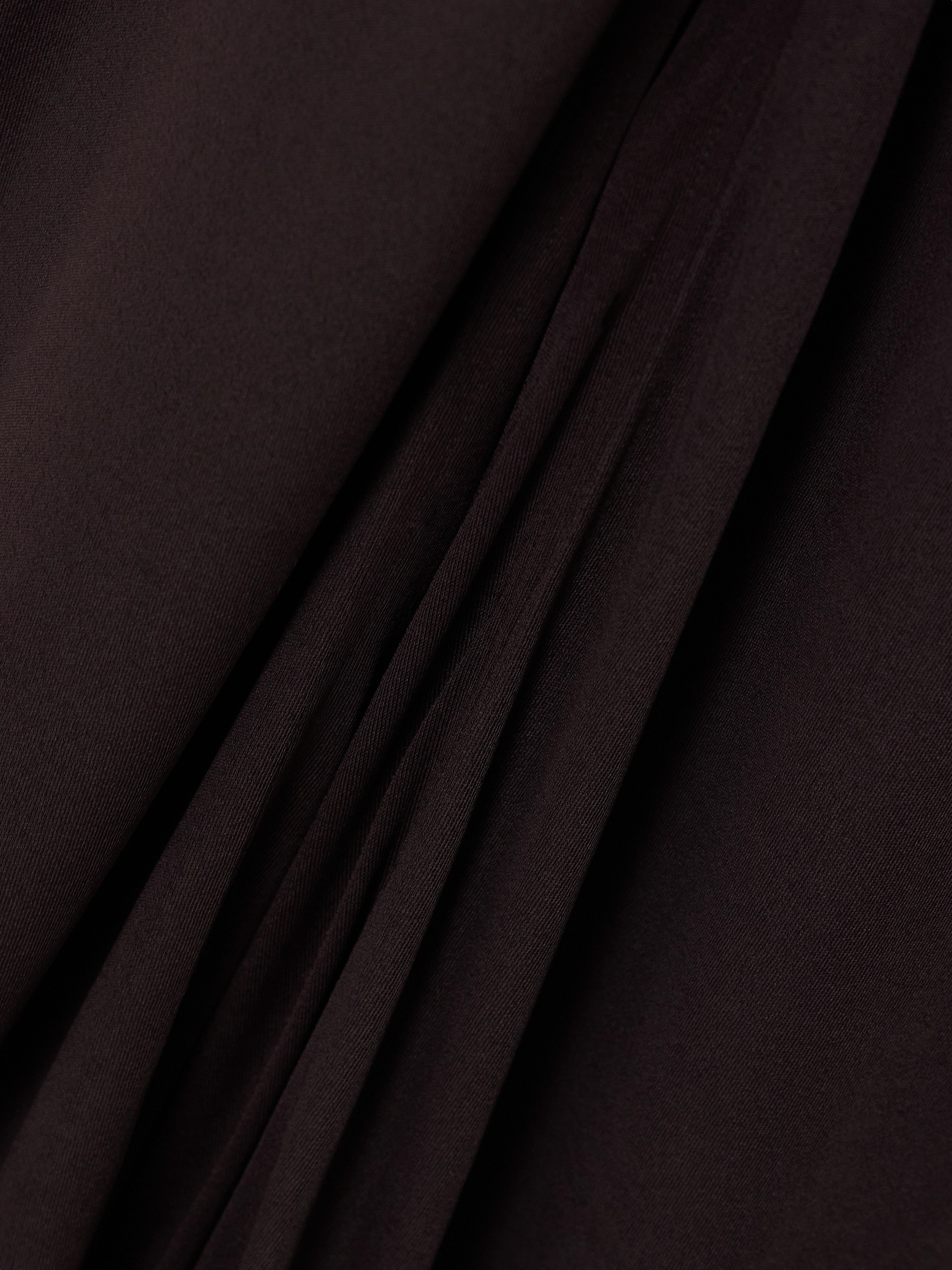Tom Ford Cutout gathered jersey halterneck gown thumbnail