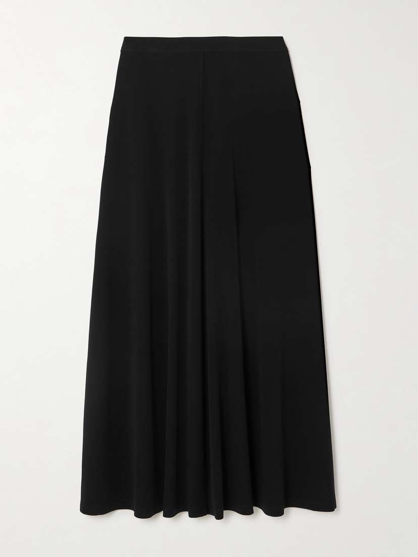 TOTEME Stretch-jersey Midi Skirt