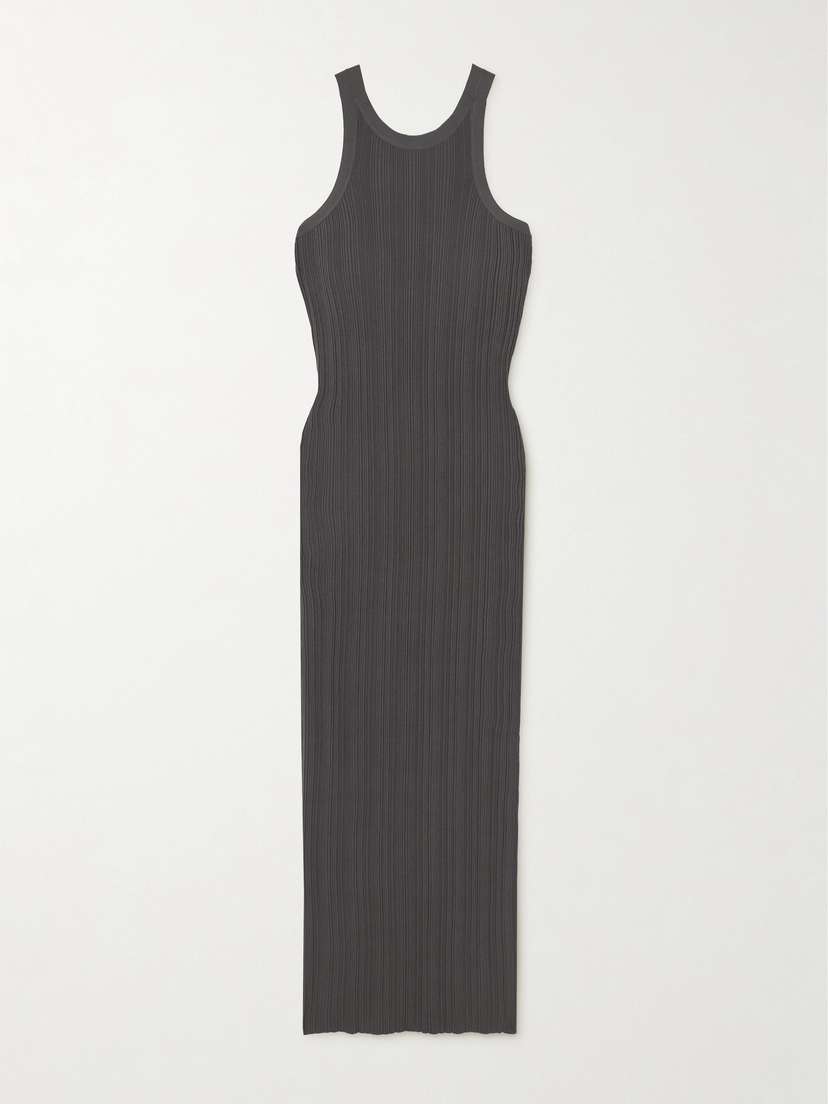TOTEME Ribbed-knit Maxi Dress