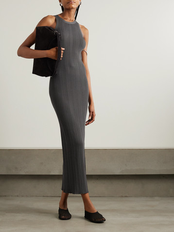TOTEME Ribbed-knit maxi dress
