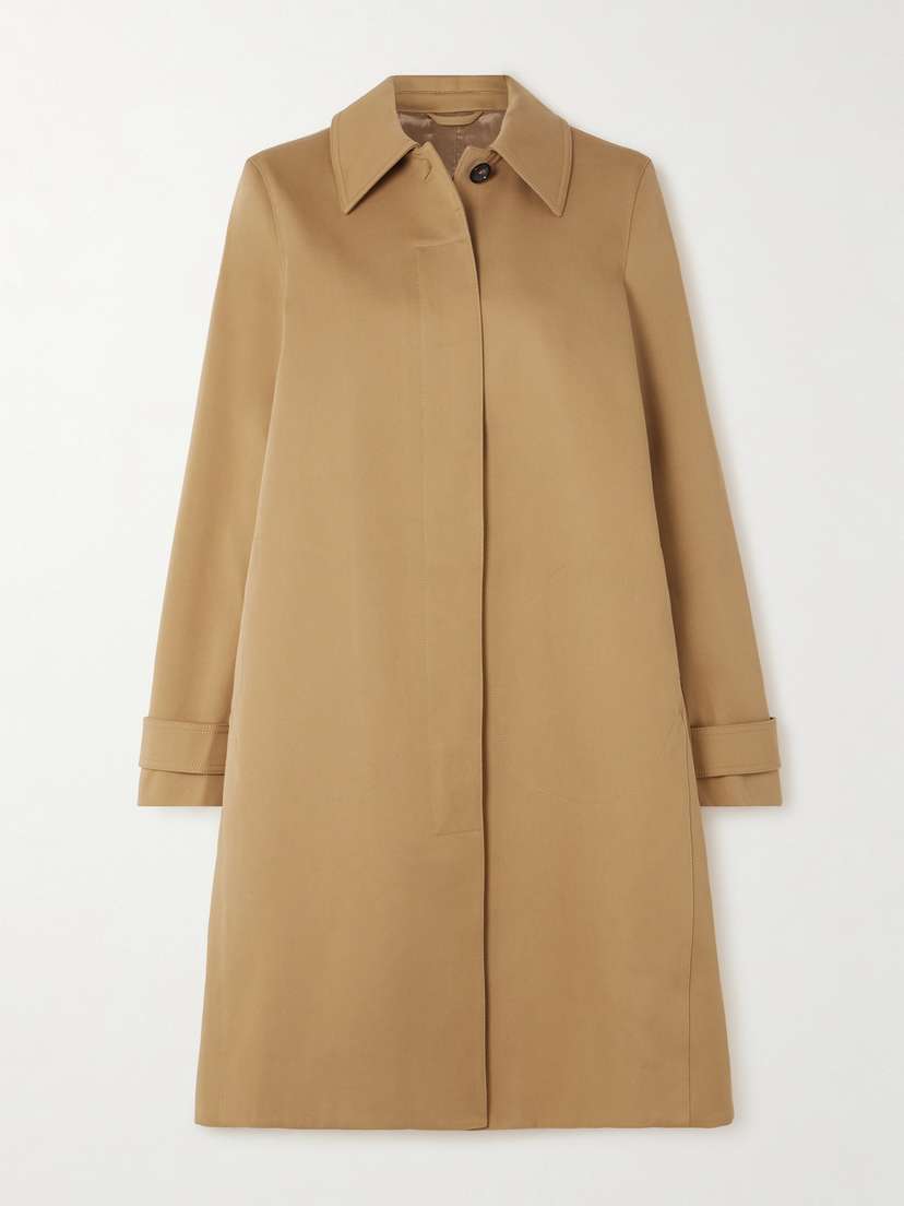 TOTEME Organic Cotton-gabardine Coat