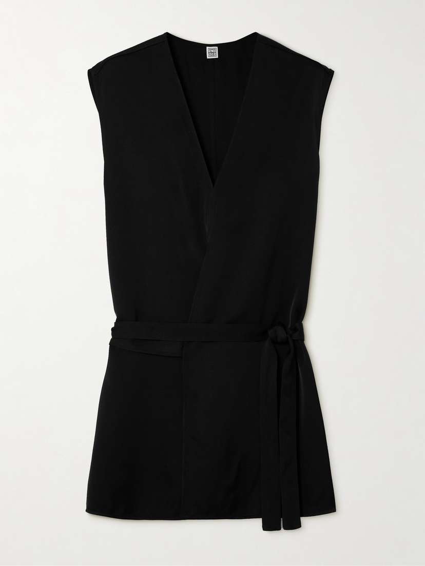 TOTEME Twisted Satin Top