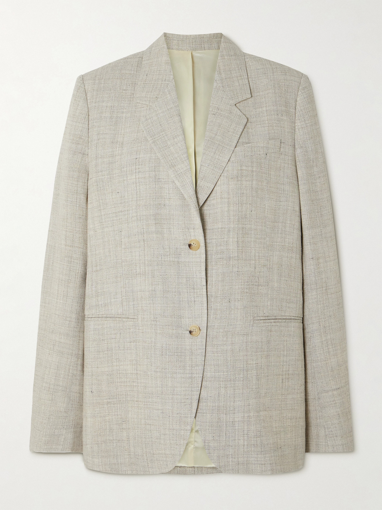 Totême Woven Blazer In Neutrals