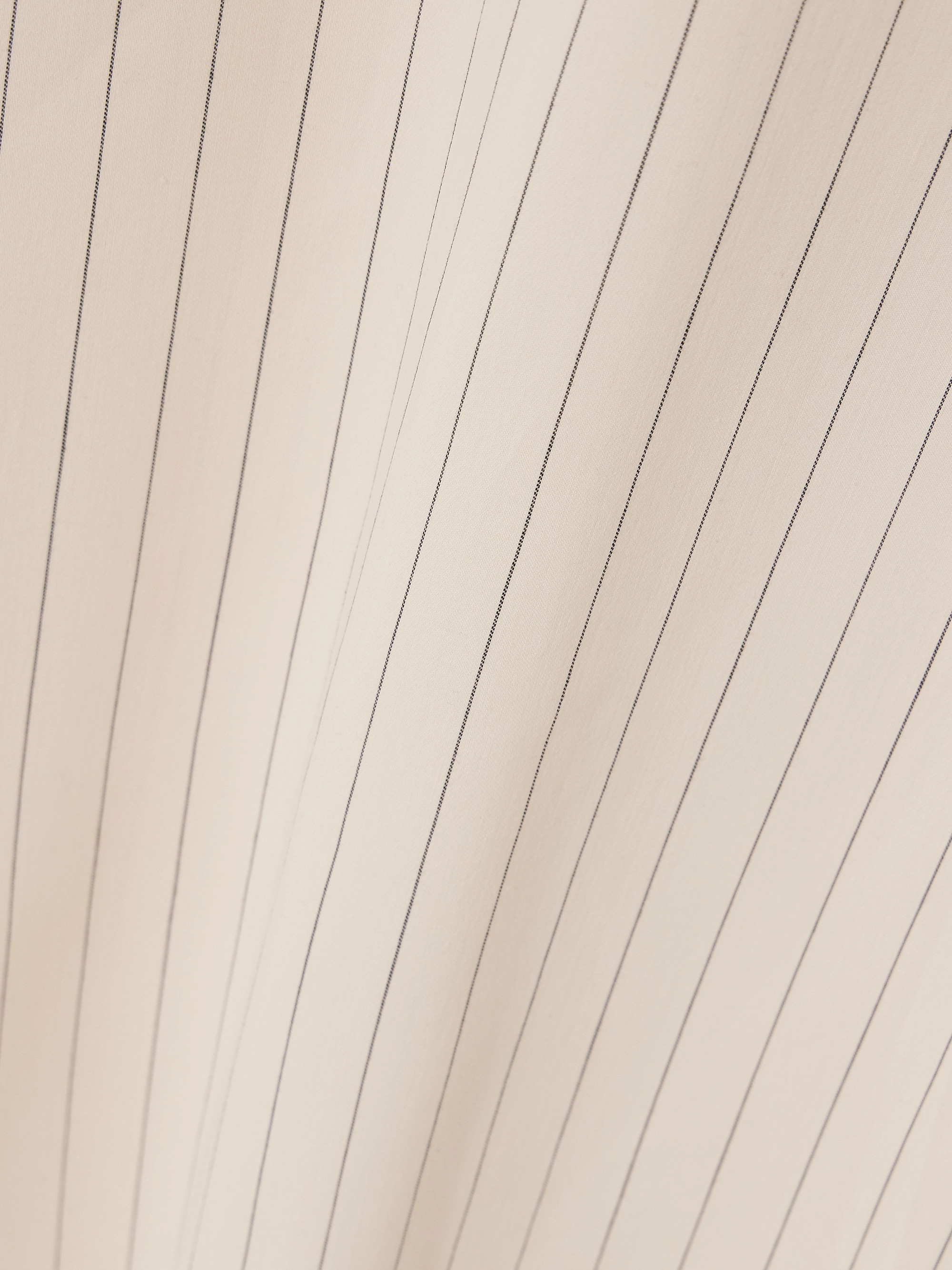 TOTEME Pinstriped crepe midi dress