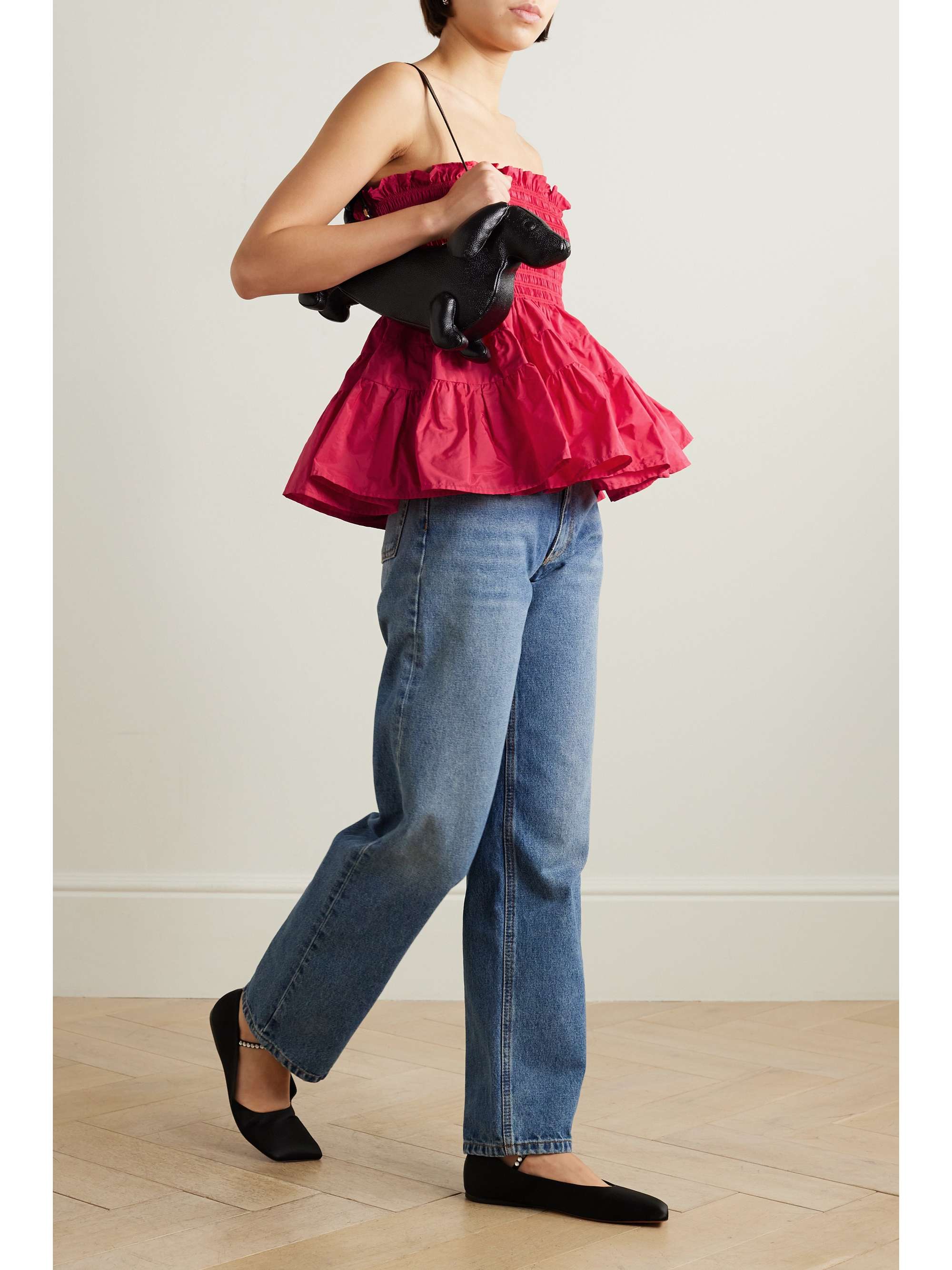 Mia sales ruffle sneakers