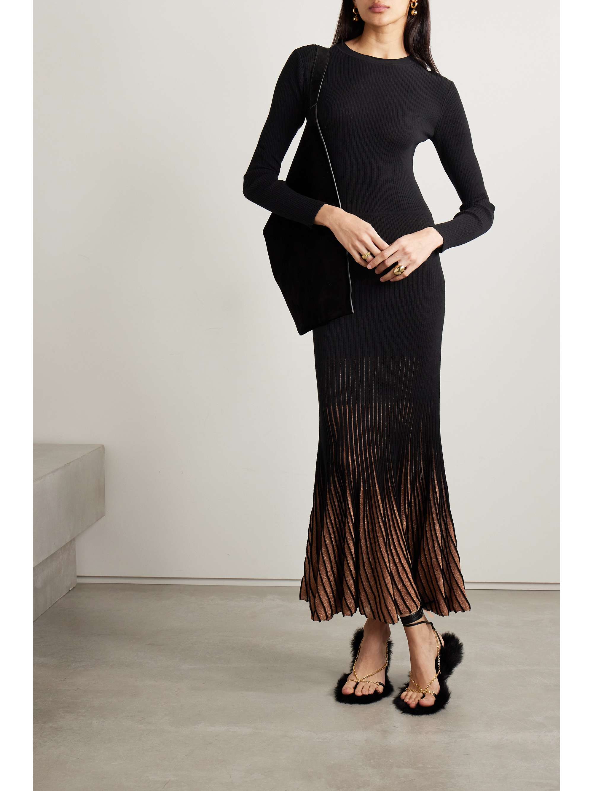 Ulla johnson on sale metallic dress
