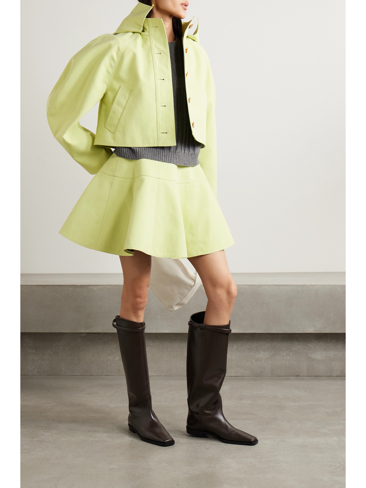 Kiara Paneled Cotton Mini